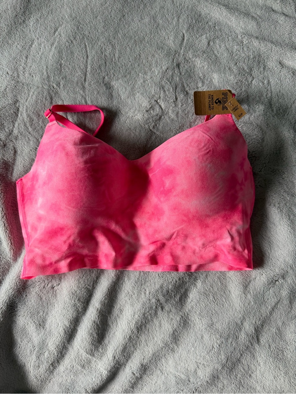 Victoria's Secret Pink Tie-Dye Longline Bralette